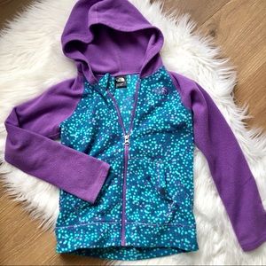 North Face girls sweater